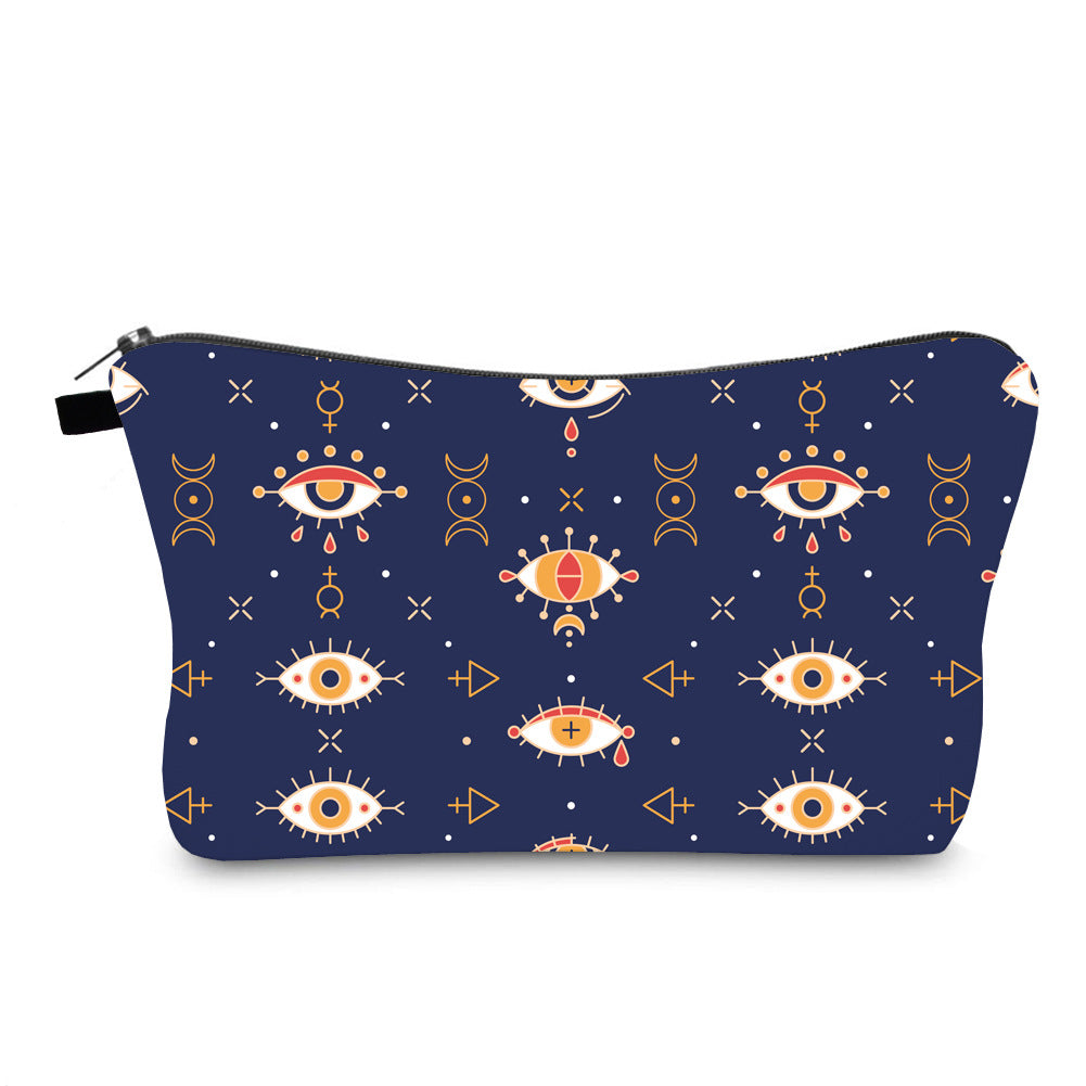 Wholesale Polyester Evil Eye Printed Storage Bag